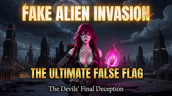 Craven Draven animated Eternal Flame truth series - The Fake Alien Invasion – Project Blue Beam & The Devils’ Final Script